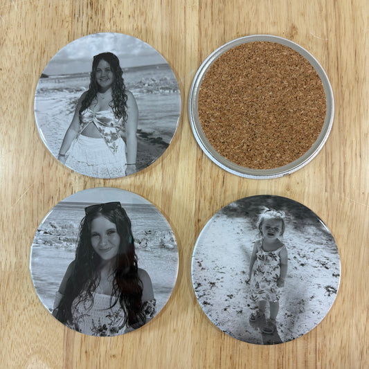 Custom Photo Coasters