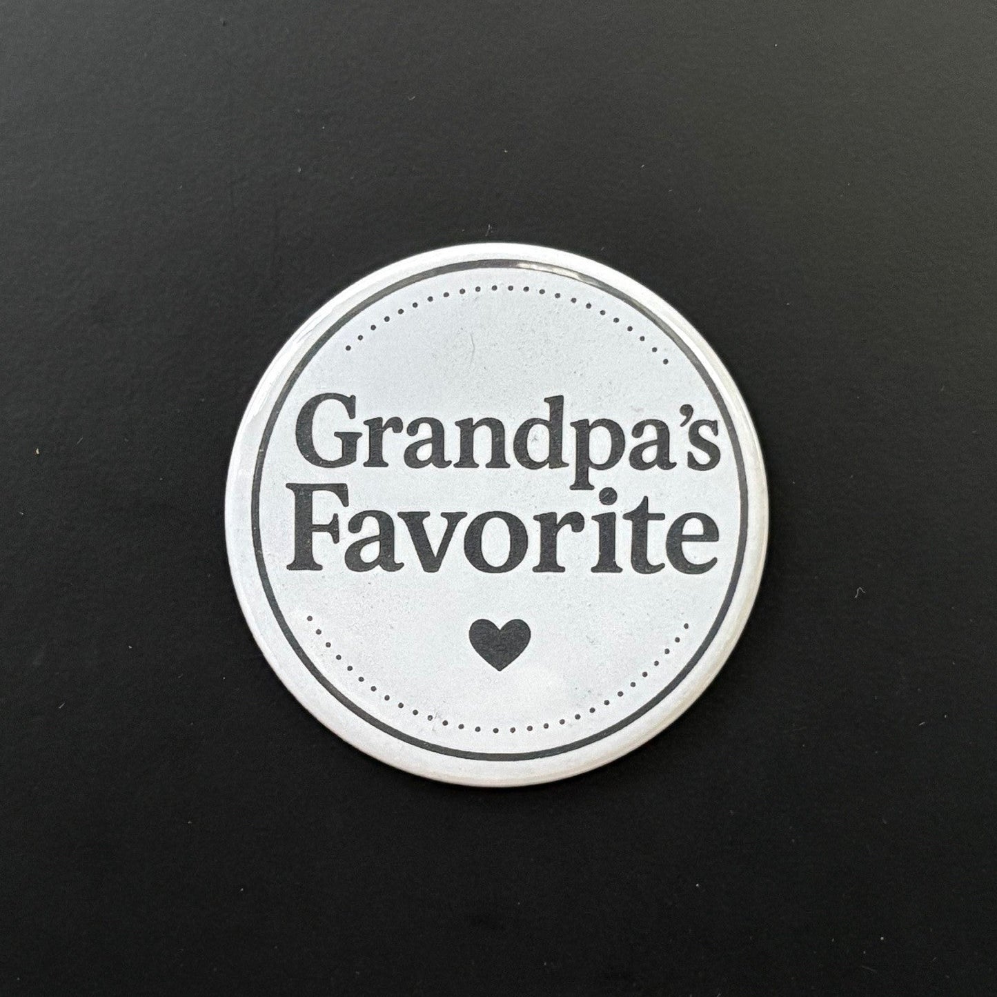 Grandpa's Favorite - Who's Favorite - 2.5" Magnet