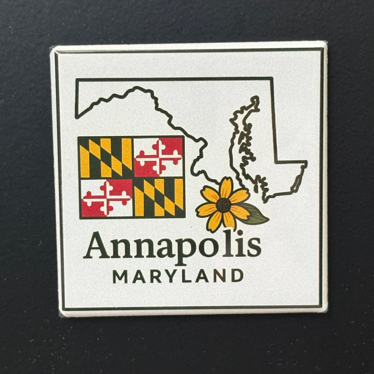 Annapolis - Maryland Pride - 2"x2" Magnet
