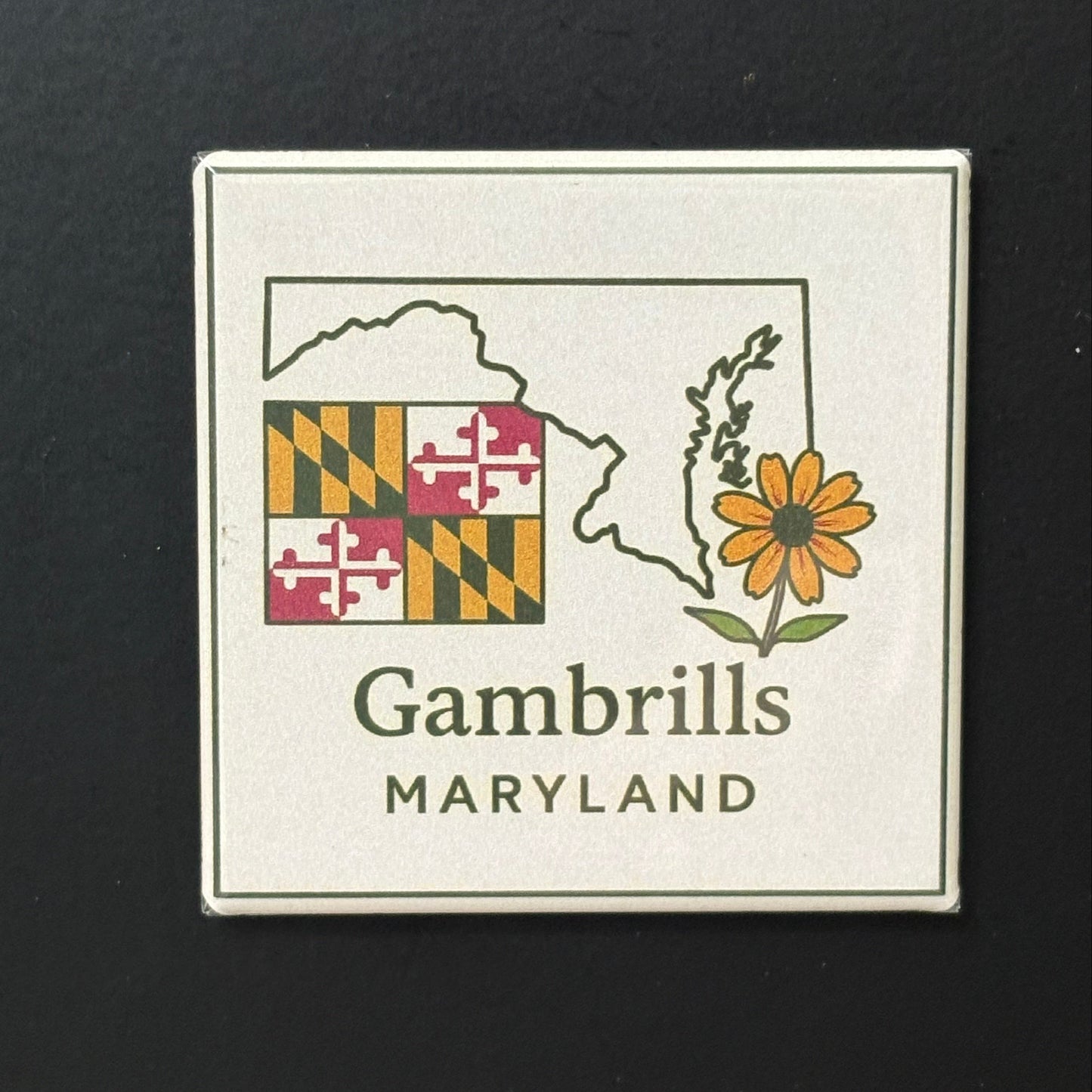 Gambrills - Maryland Pride - 2"x2" Magnet