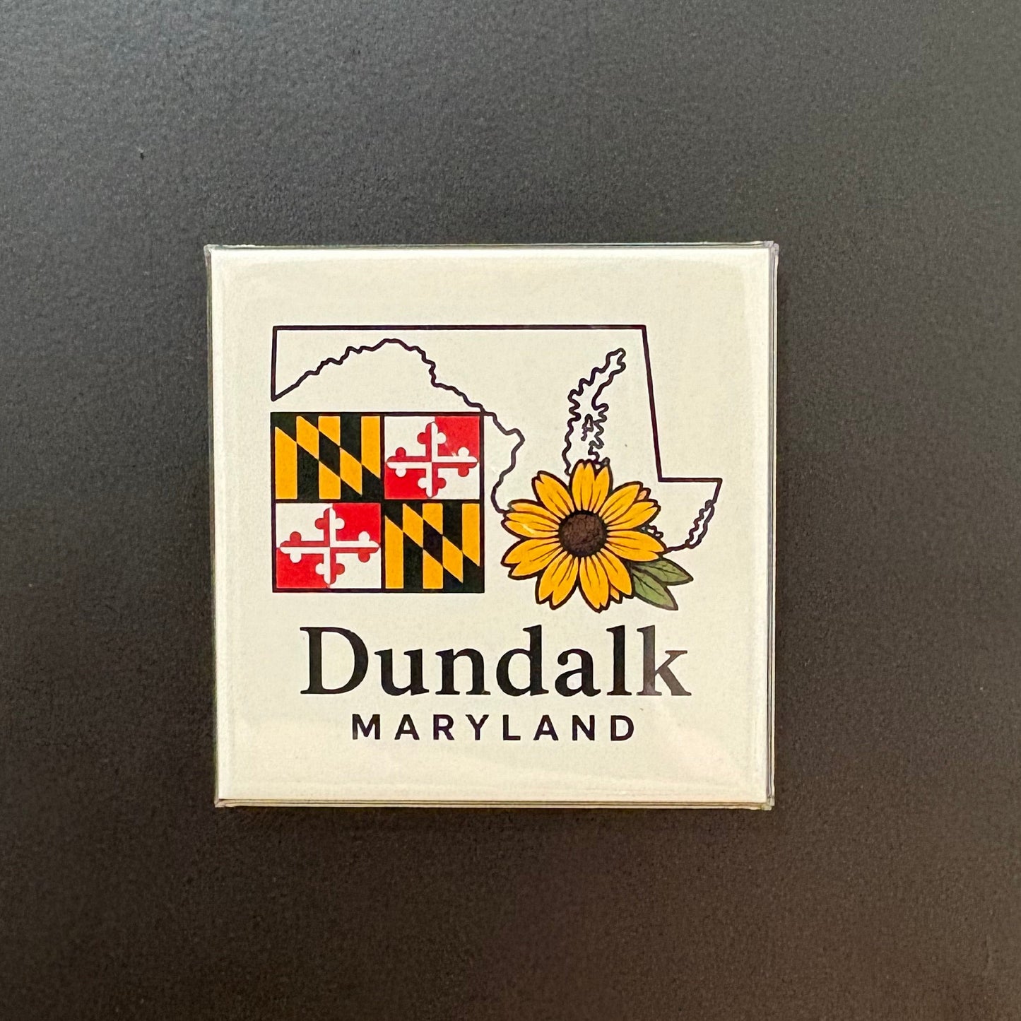 Dundalk - Maryland Pride - 2"x2" Magnet