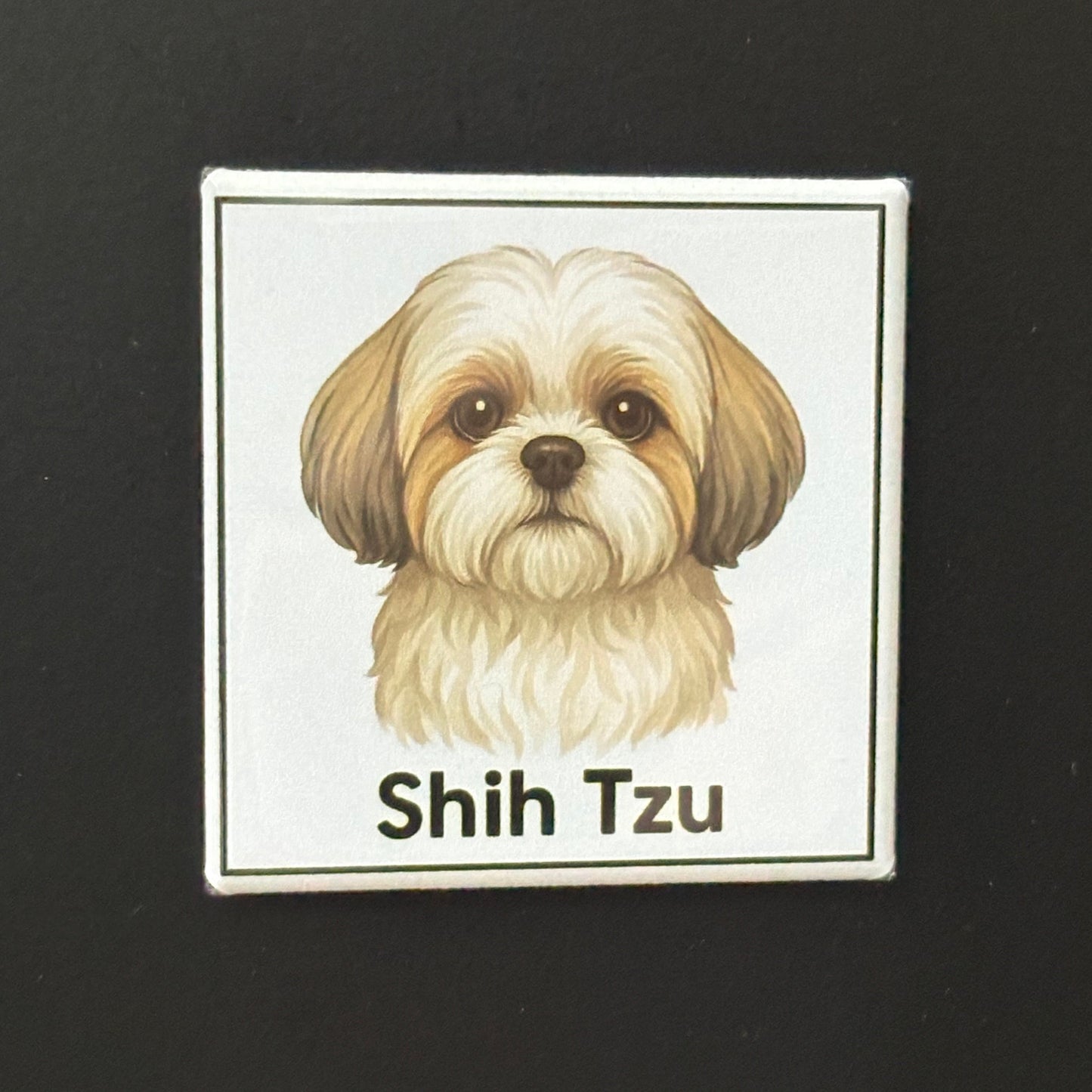 Shih Tzu - Animals - 2"x2" Magnet
