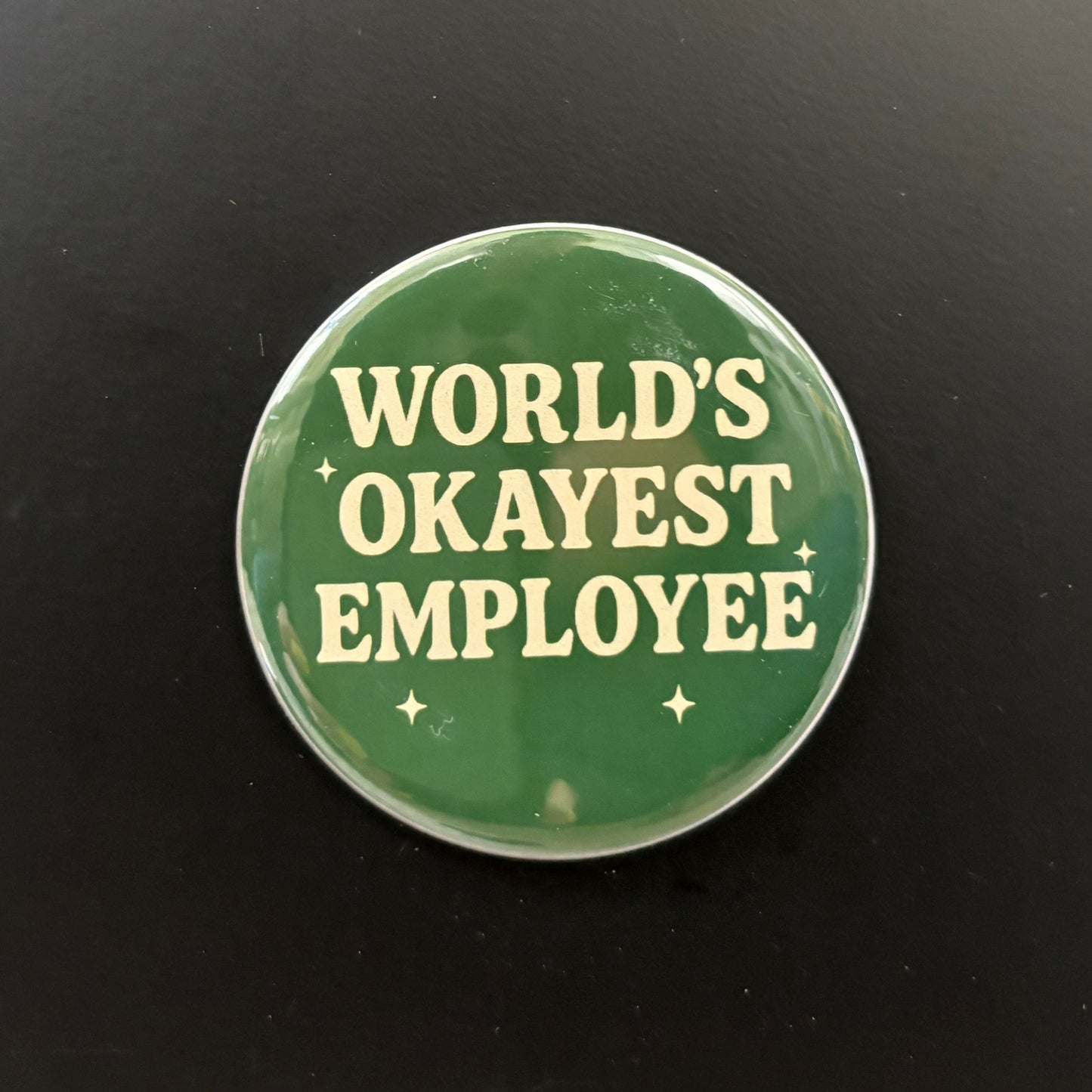 Worlds Okayest Employee - Adult Sarcasm - 2.5" Magnet