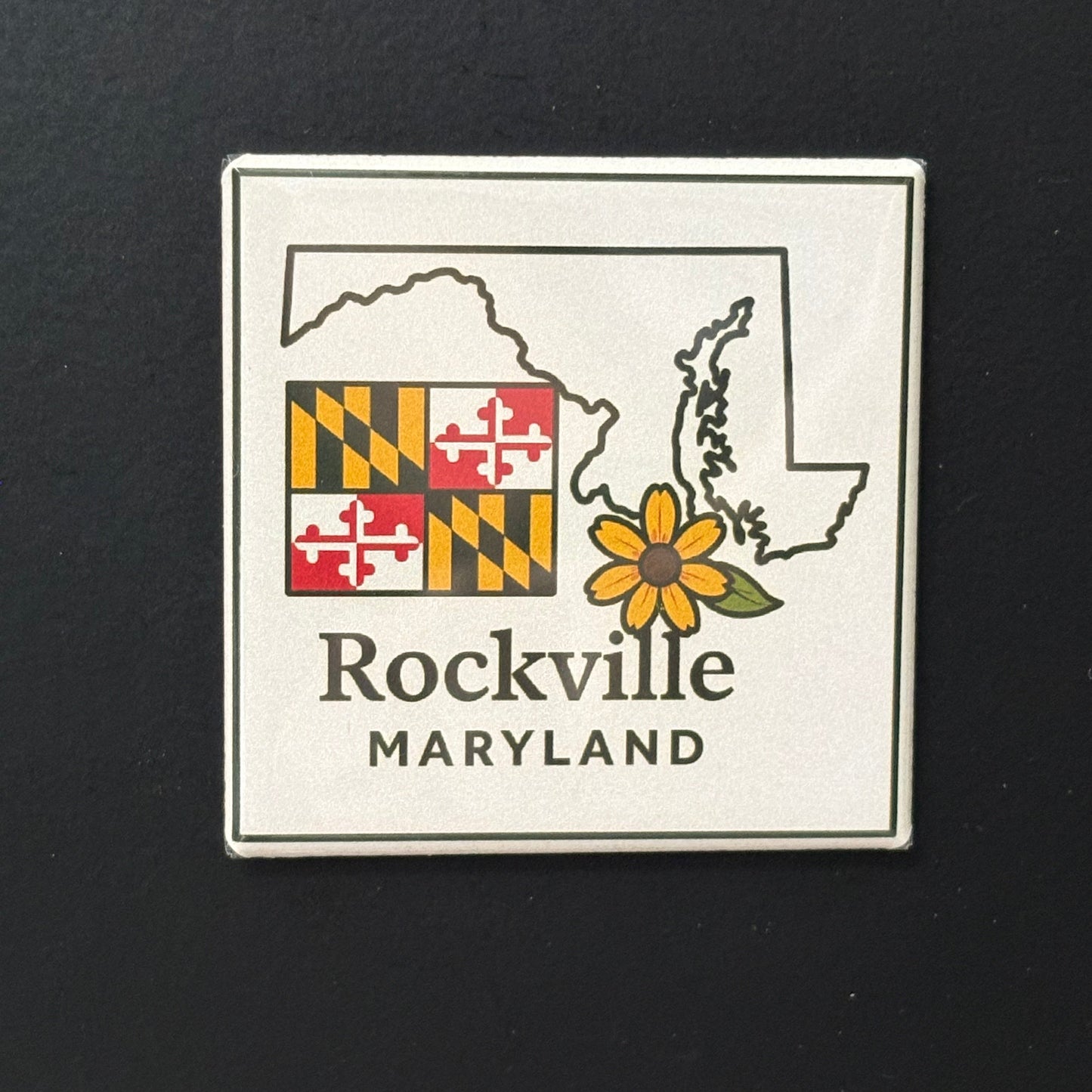 Rockville - Maryland Pride - 2"x2" Magnet