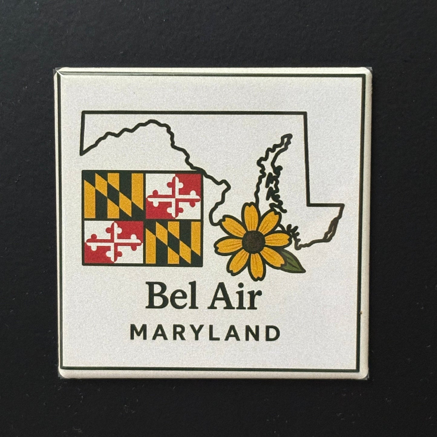 Bel Air - Maryland Pride - 2"x2" Magnet