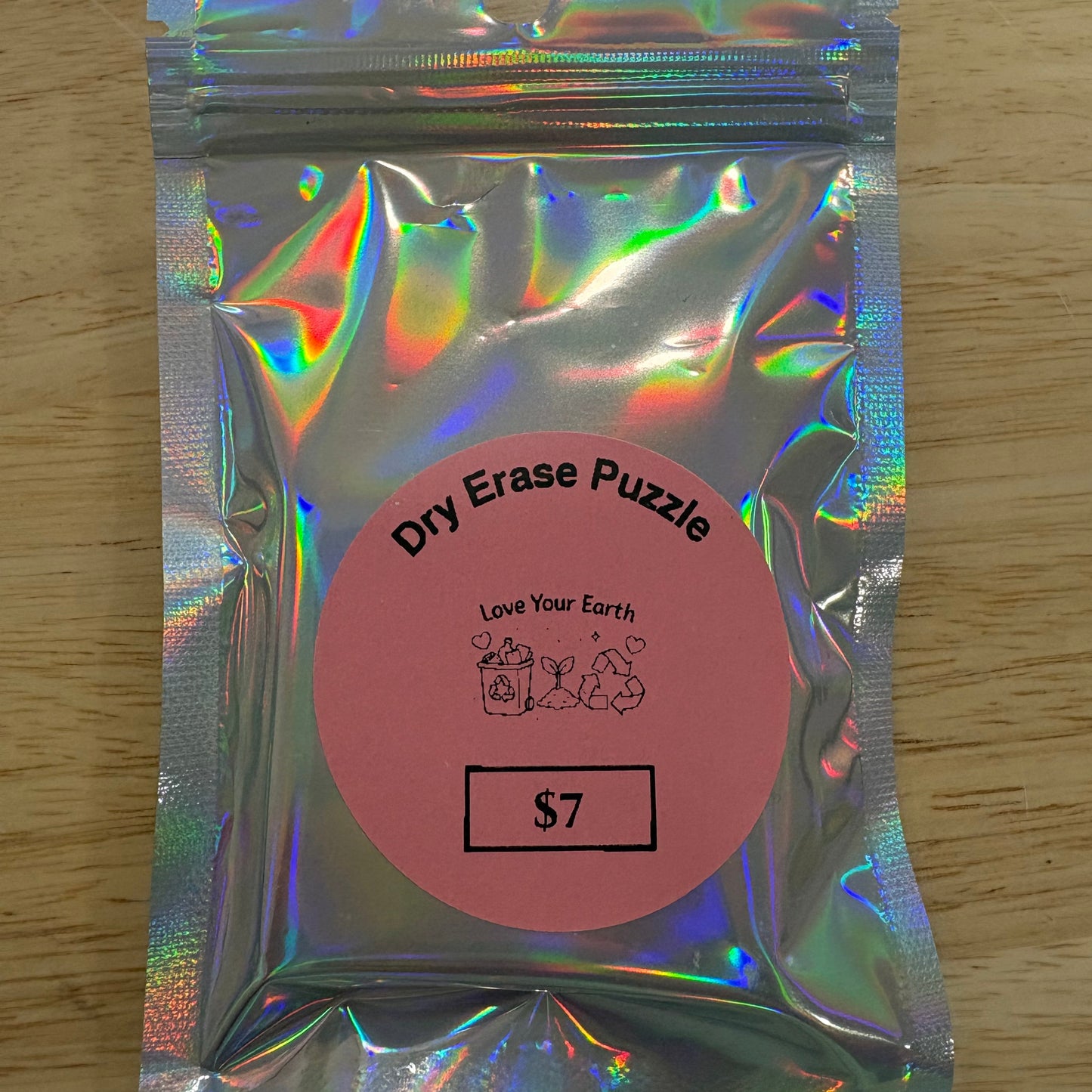 Love Your Earth - Dry Erase Puzzle