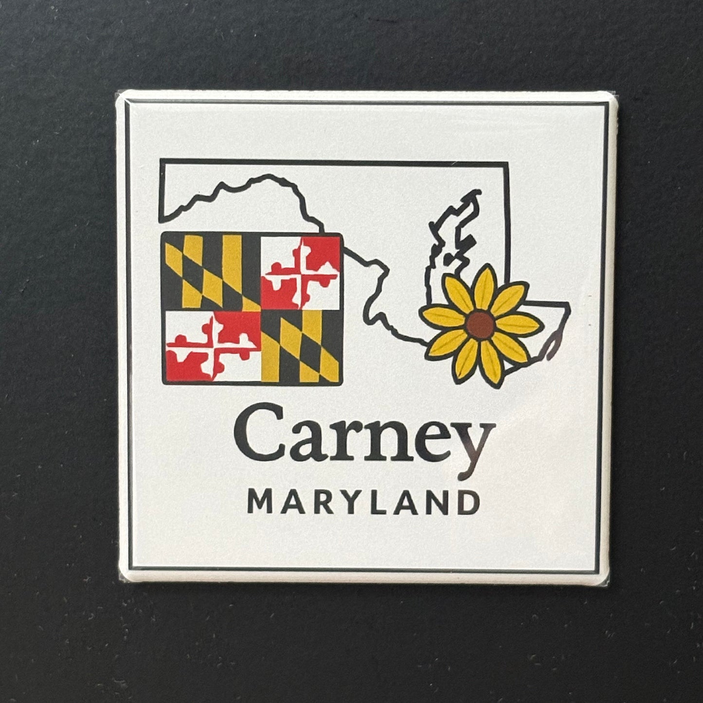 Carney - Maryland Pride - 2"x2" Magnet