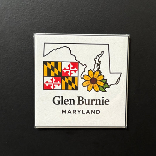 Glen Burnie - Maryland Pride - 2"x2" Magnet