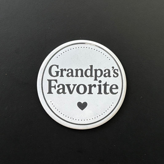 Grandpa's Favorite - Who's Favorite - 2.5" Magnet