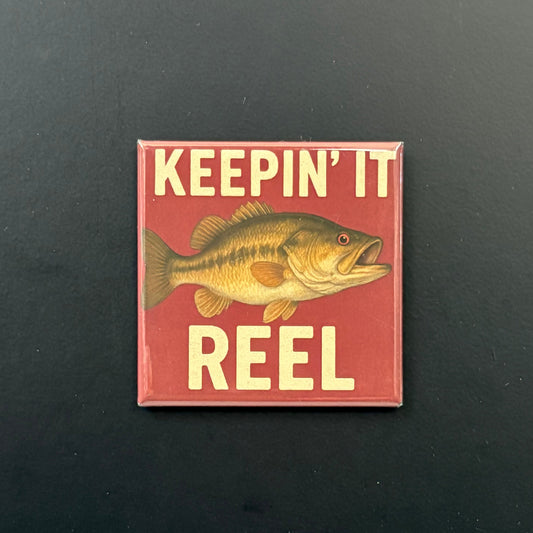 Keepin' It Reel - Hobbies & Sports - 2"x2" Magnet