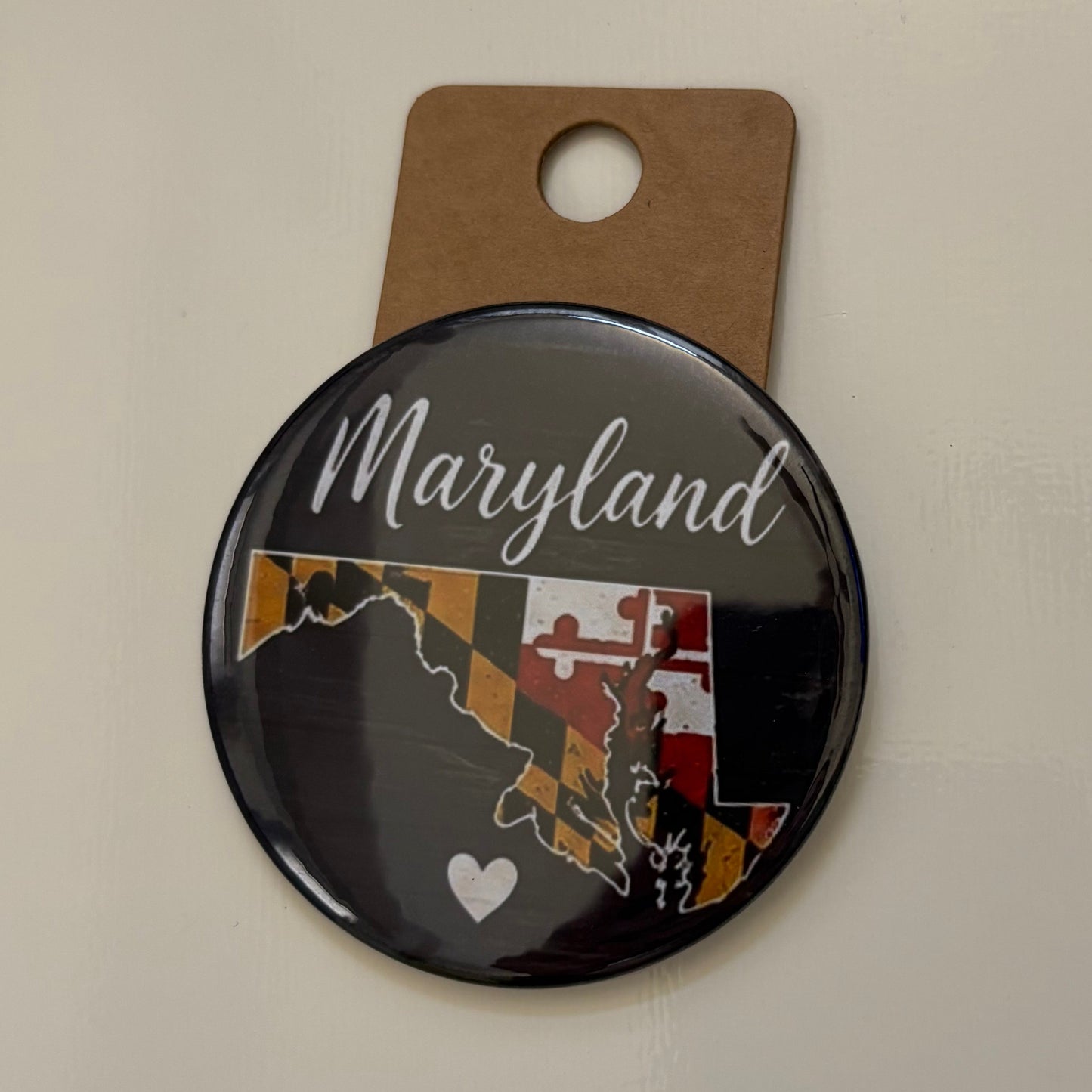 Maryland Flag State - Maryland Pride - 2.5" Pin