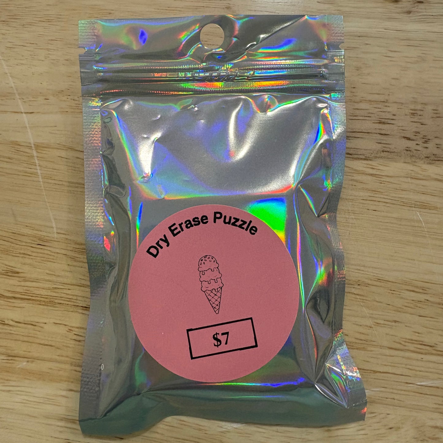 Ice Cream - Dry Erase Puzzle