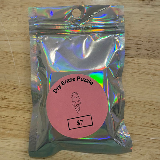 Ice Cream - Dry Erase Puzzle