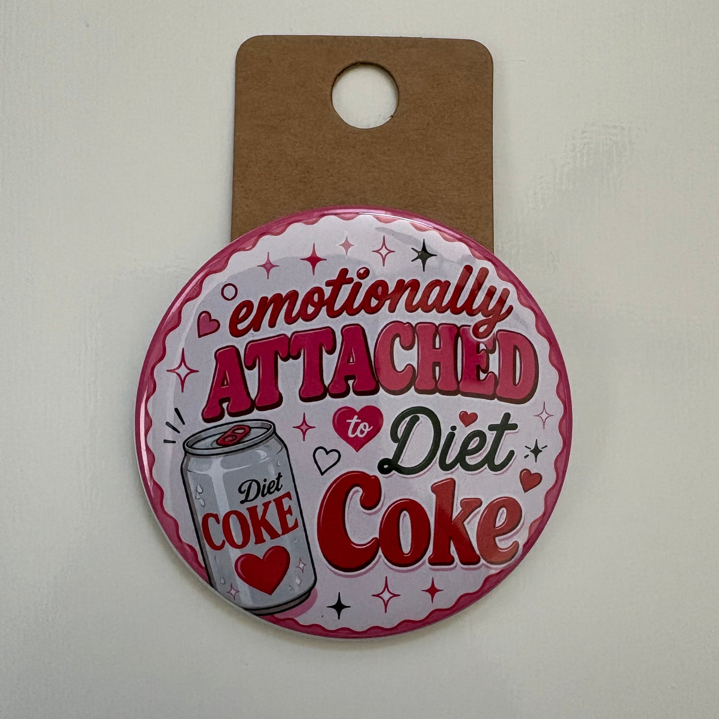 Emotionally Attached (DC) - Drinks, Please - 2.5" Pin