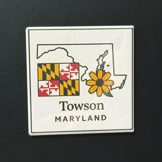 Towson - Maryland Pride - 2"x2" Magnet