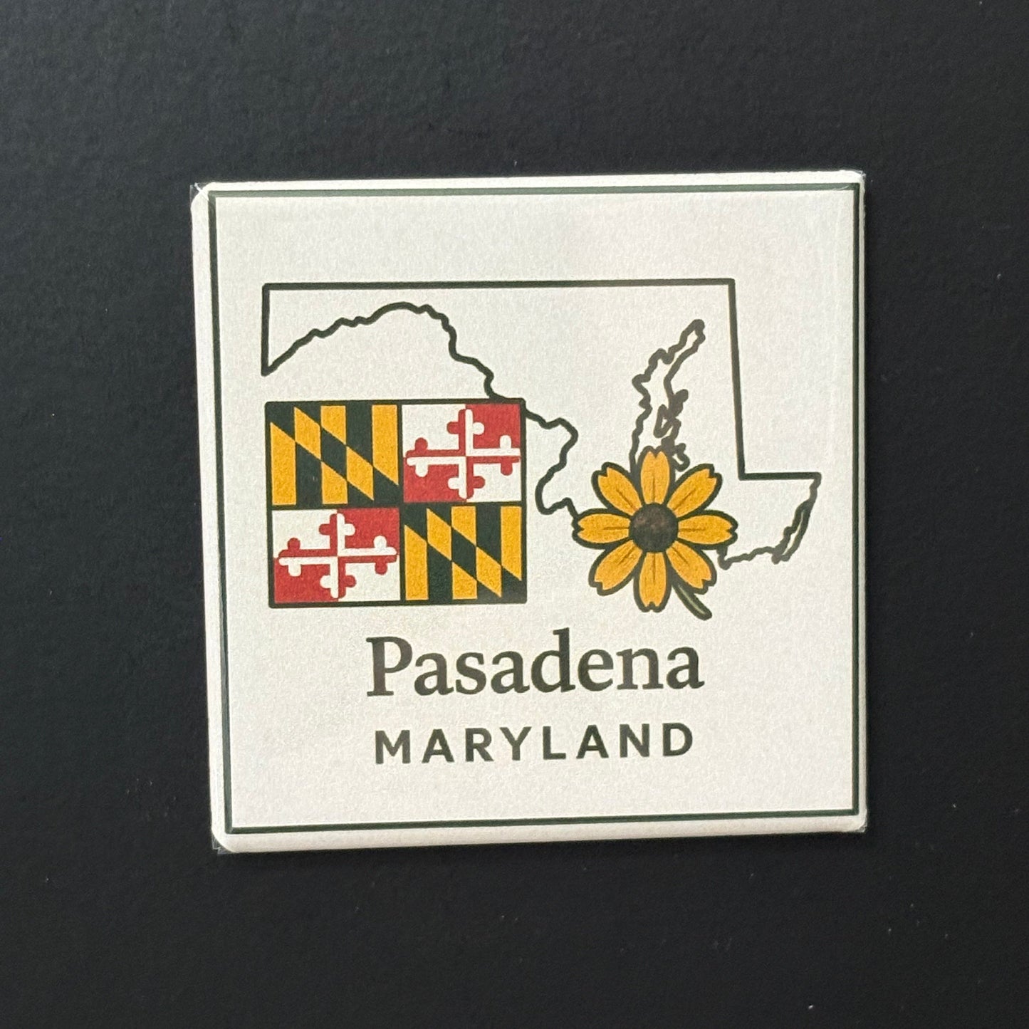 Pasadena - Maryland Pride - 2"x2" Magnet