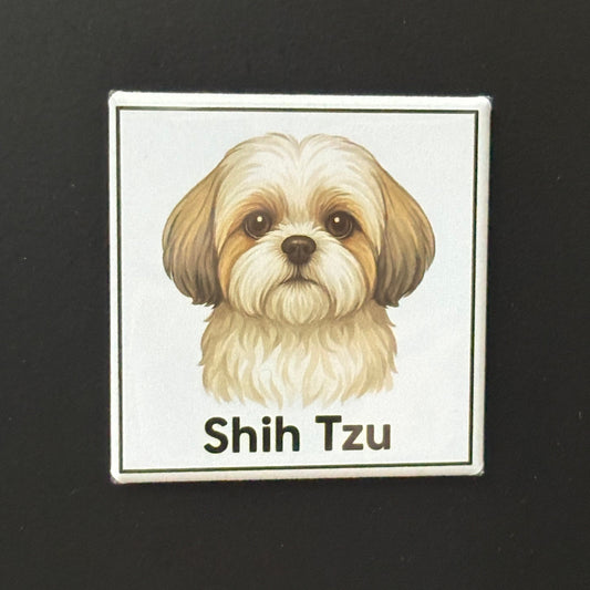 Shih Tzu - Animals - 2"x2" Magnet