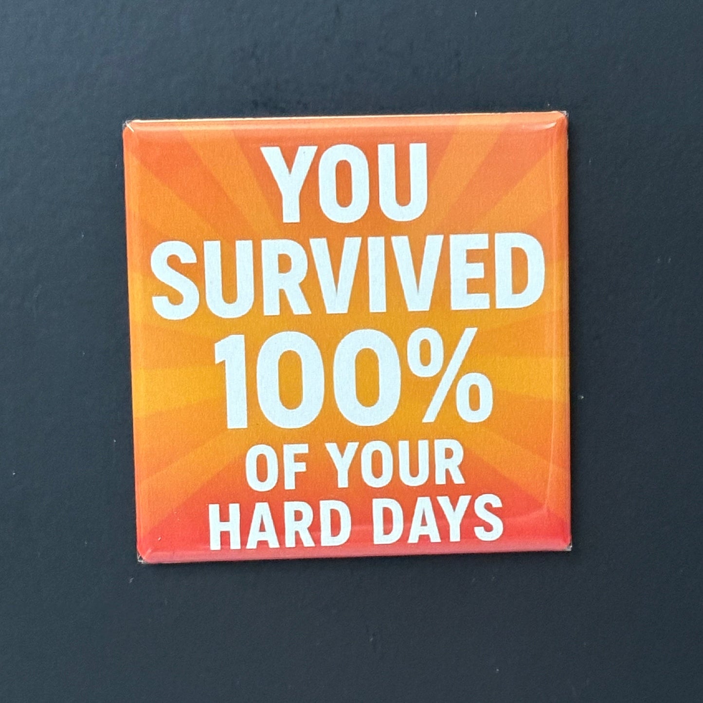 You Survived - Positivity - 2"x2" Magnet