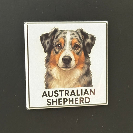 Australian Shepherd - Animals - 2"x2" Magnet