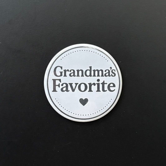 Grandma's Favorite - Who's Favorite - 2.5" Magnet