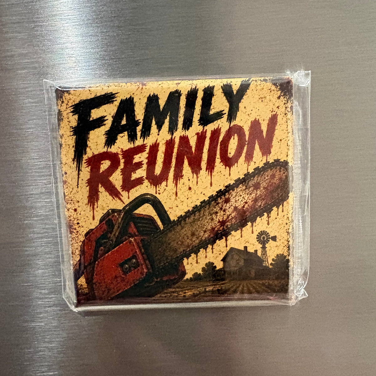 Family Reunion - Halloween - 2"x2" Magnet