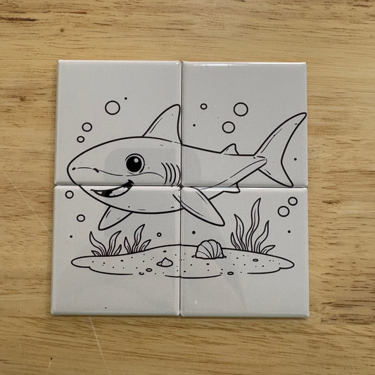 Shark - Dry Erase Puzzle