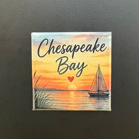 Chesapeake Bay - Maryland Pride - 2"x2" Magnet