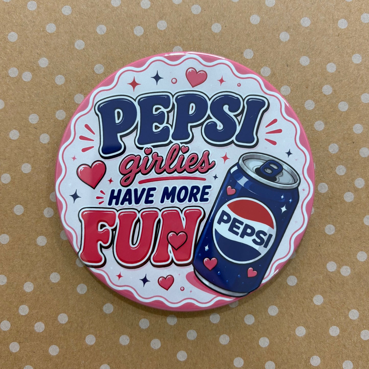 Pepsi Girlies - Drinks, Please - 3.5" Coaster