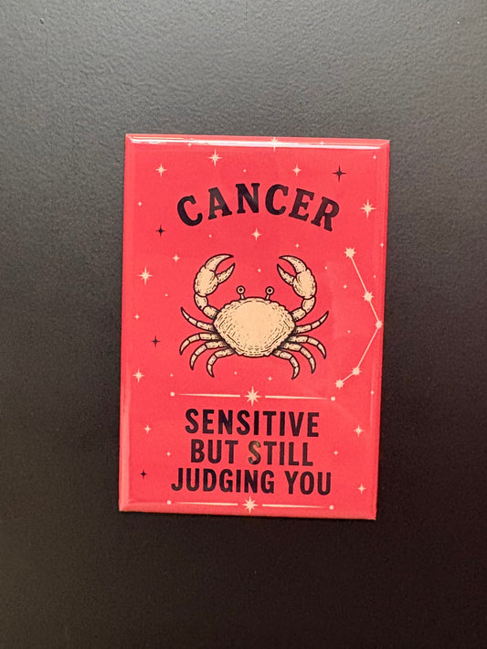 Cancer - Unhinged Zodiac Signs - 2"x3" Magnet
