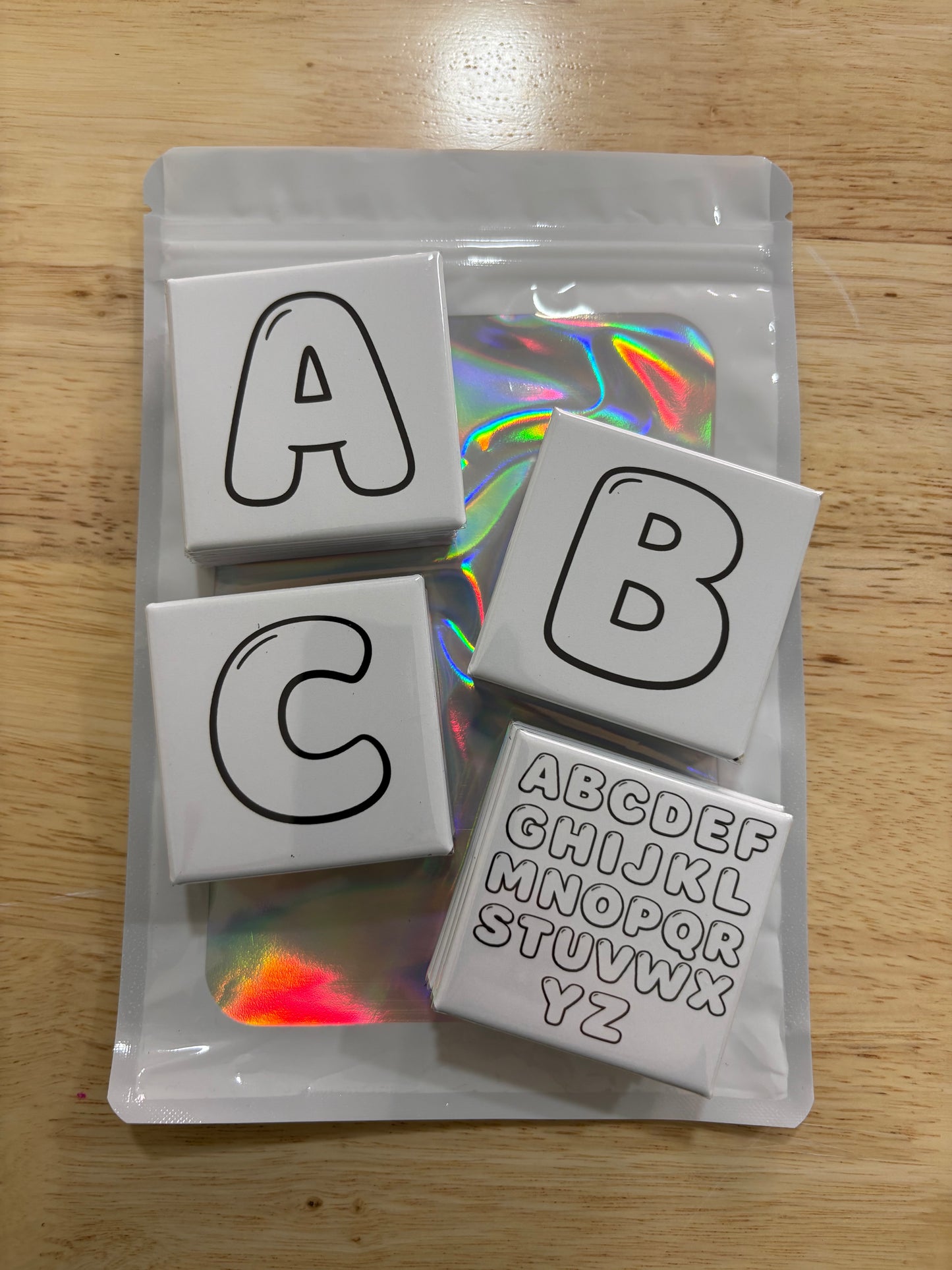Uppercase Alphabet Dry Erase Set