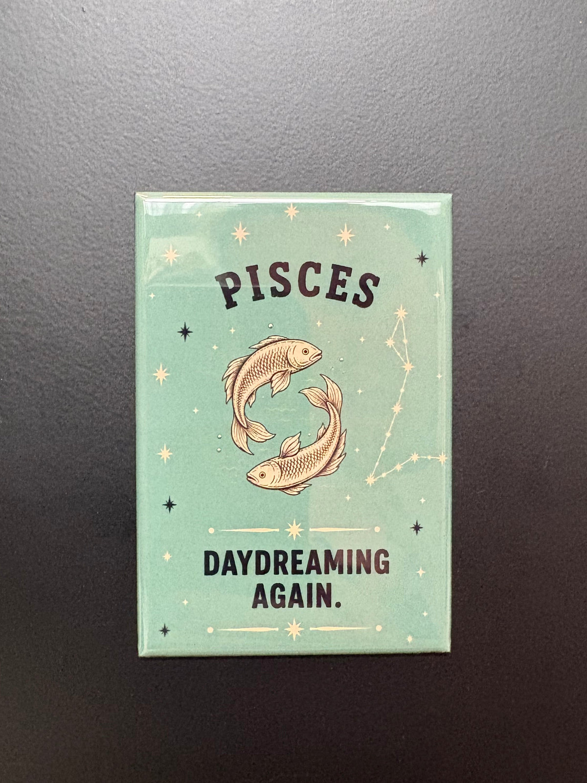 Pisces - Unhinged Zodiac Signs - 2"x3" Magnet