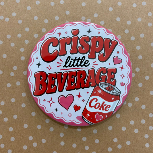 Crispy Little Beverage (C) - Drinks, Please - 3.5" Coaster