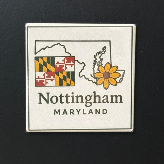 Nottingham - Maryland Pride - 2"x2" Magnet