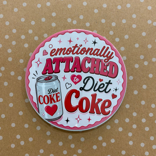 Emotionally Attached (DC) - Drinks, Please - 3.5" Coaster