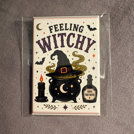 Feeling Witchy - Halloween - 2"x3" Magnet