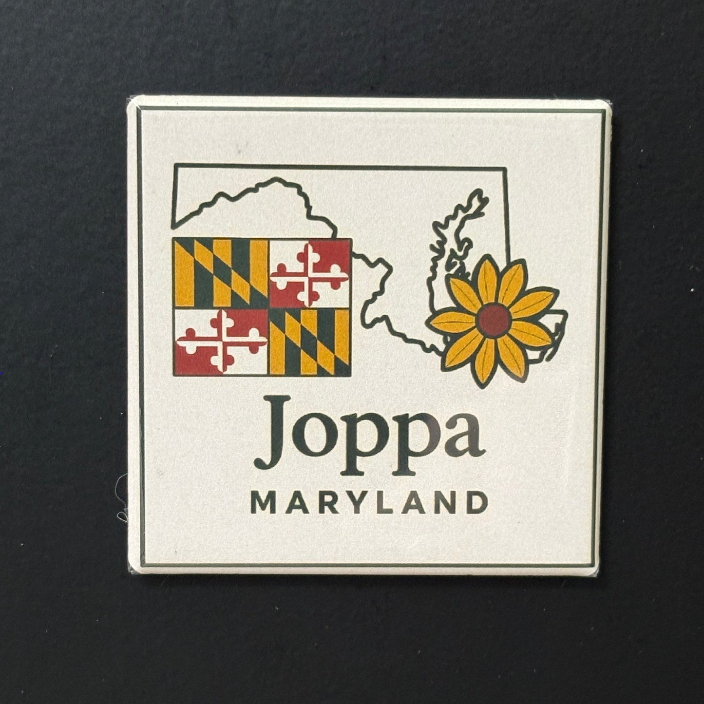 Joppa - Maryland Pride - 2"x2" Magnet