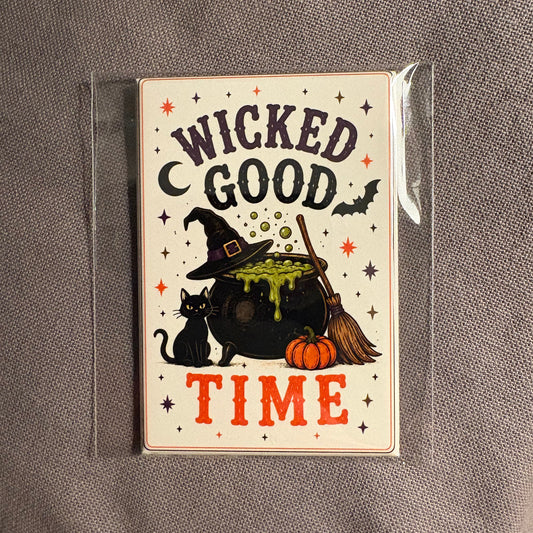 Wicked Good Time - Halloween - 2"x3" Magnet