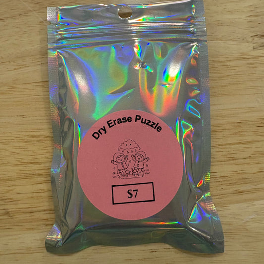 Rain Puddle - Dry Erase Puzzle