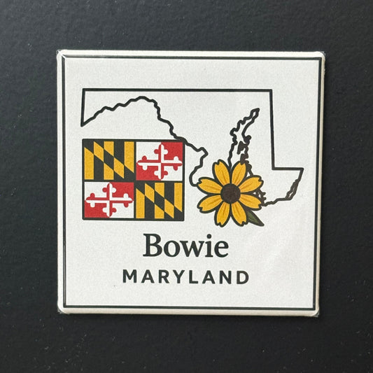 Bowie - Maryland Pride - 2"x2" Magnet