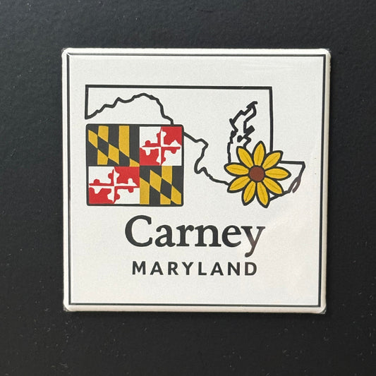 Carney - Maryland Pride - 2"x2" Magnet